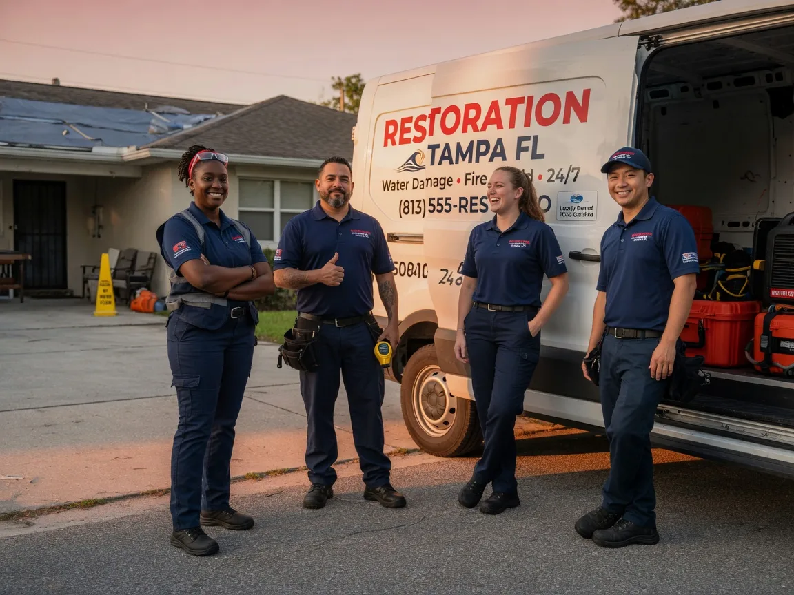 Water Damage Restoration company in Garland, TX